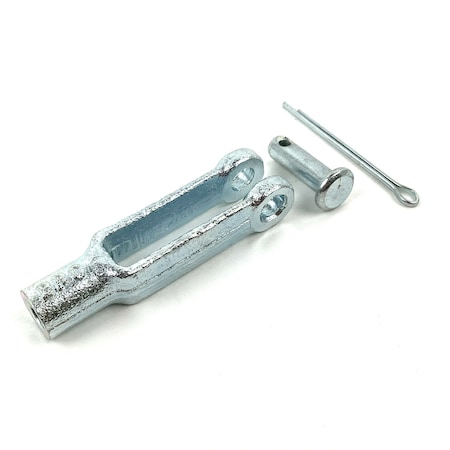 Buyers Products B27081AZ 3/16 Inch Clevis with Pin and Cotter Pin Kit-Zinc Plated B27081AZKT